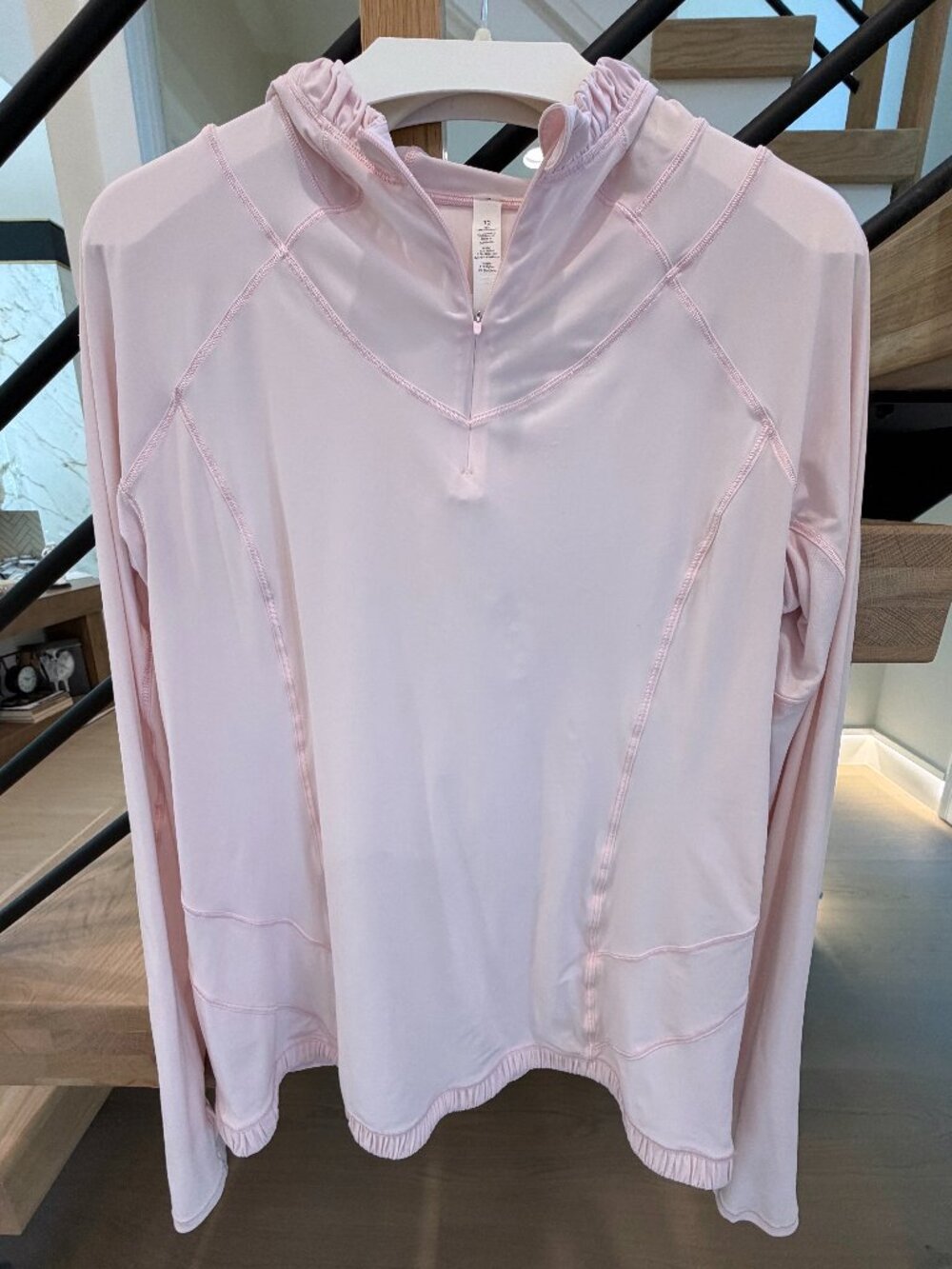 Lululemon Water Bound Hoodie Barely Pink